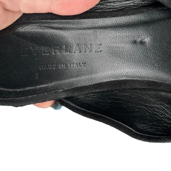 Everlane‎ Black Suede Mules - Picture 6 of 6